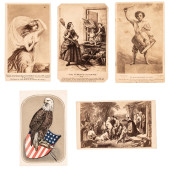COLLECTION OF FIVE SCARCE PATR