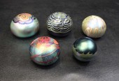 COLLECTION OF FIVE SIGNED ART