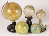 COLLECTION OF FIVE TERRESTRIAL