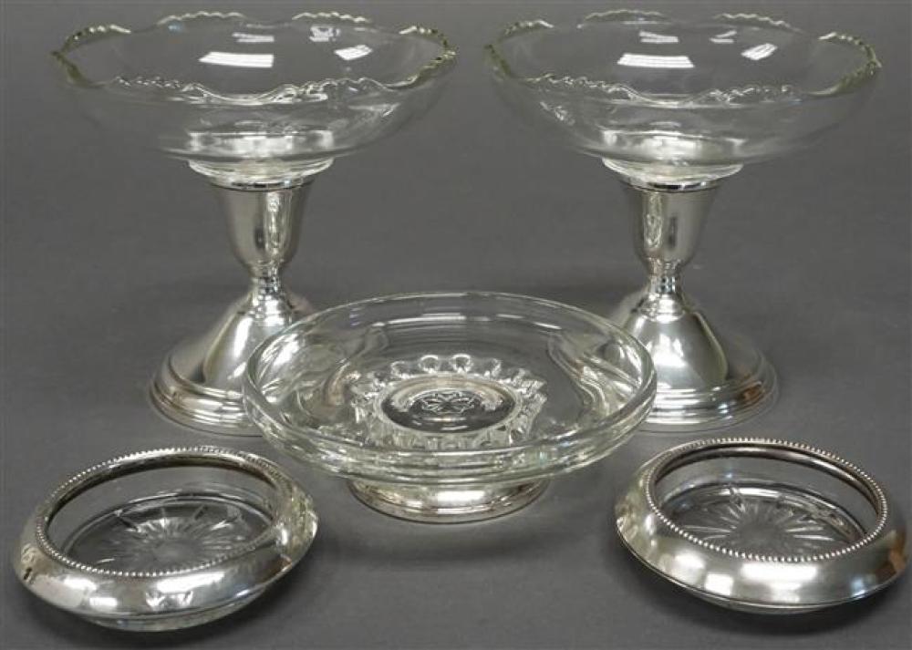 COLLECTION OF FIVE WEIGHTED