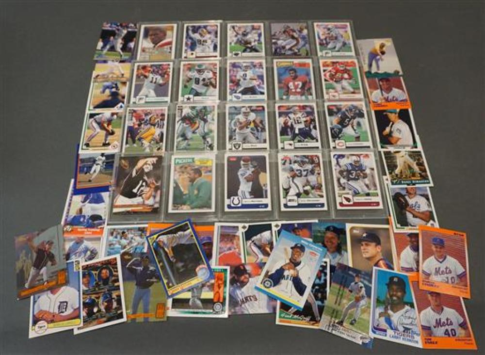 COLLECTION OF FOOTBALL AND BASEBALL