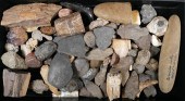 COLLECTION OF FOSSILS, ARROWHE