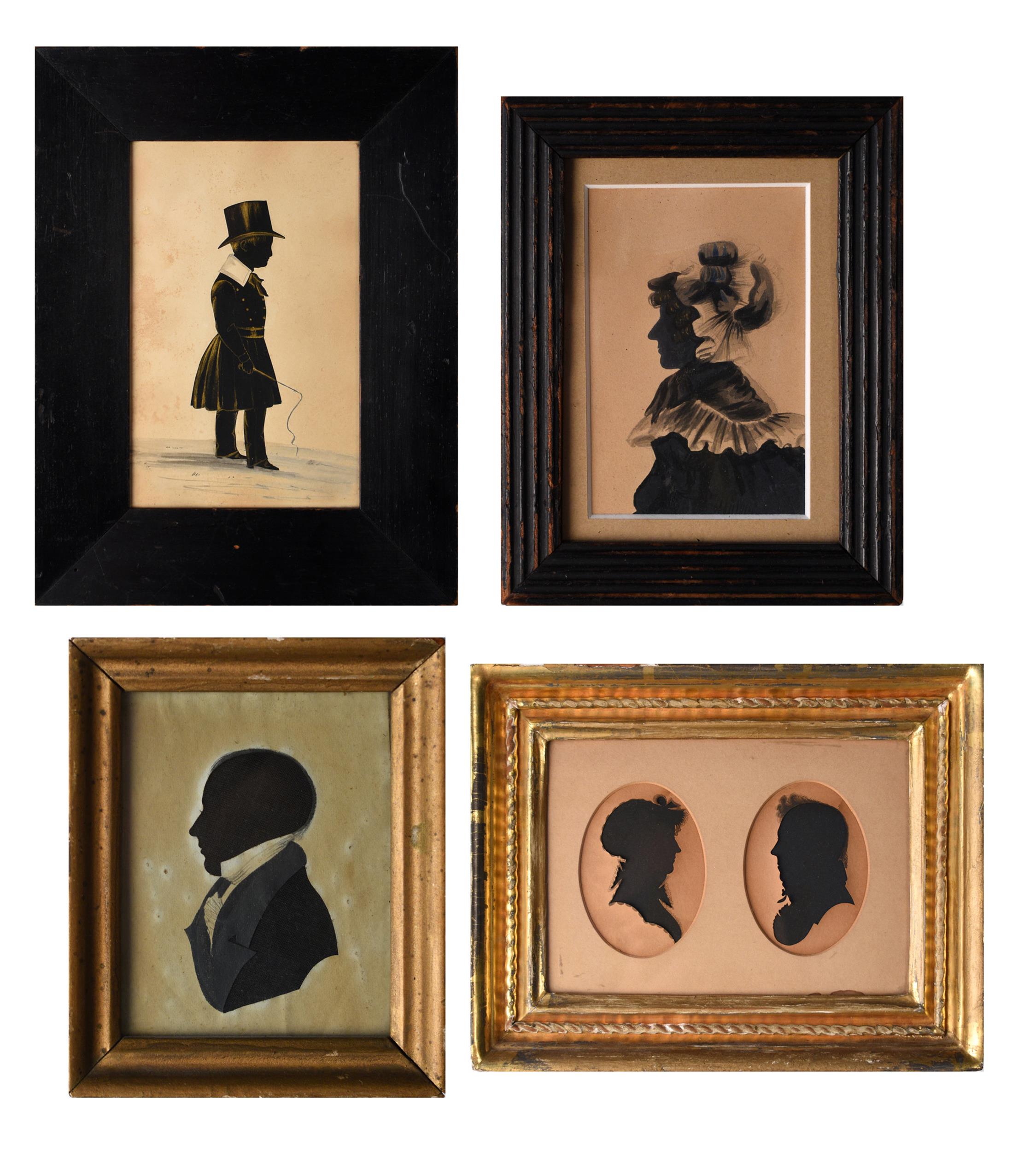 COLLECTION OF FOUR 19TH C.