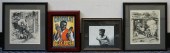 COLLECTION OF FOUR AFRICAN-AME