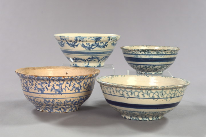 Collection of Four American Blue