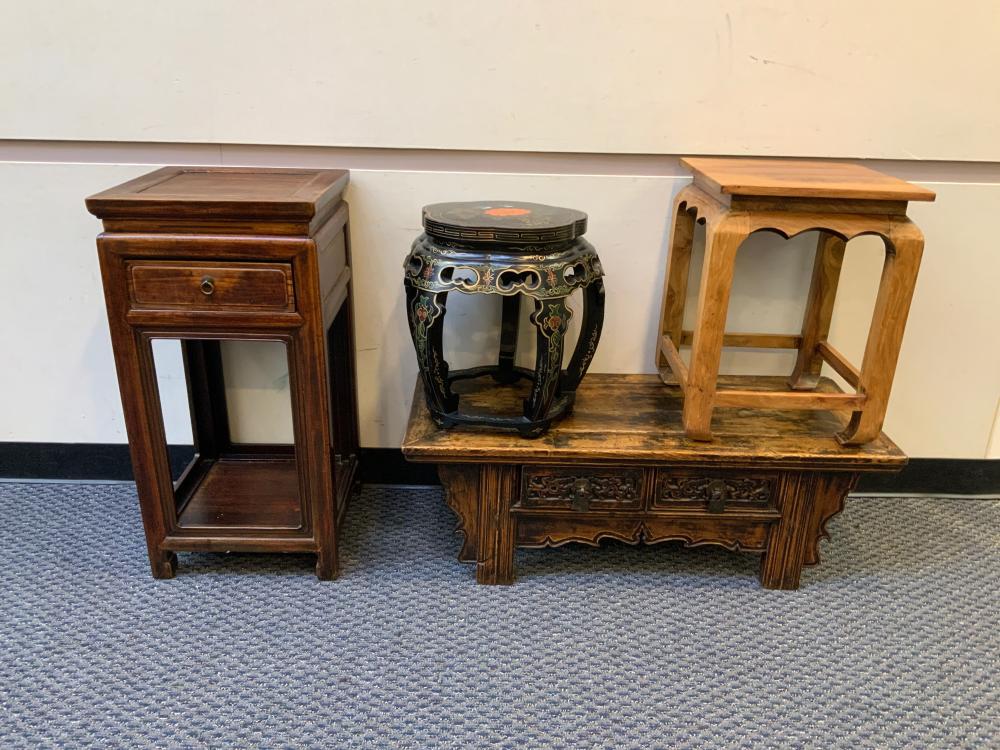 COLLECTION OF FOUR ASIAN WOOD
