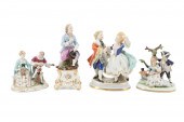 COLLECTION OF FOUR CONTINENTAL