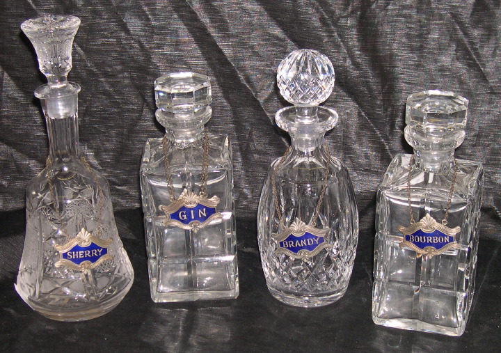 Collection of Four Cut Glass