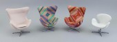 COLLECTION OF FOUR MINIATURE A