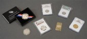 COLLECTION OF FOUR NGC GRADED