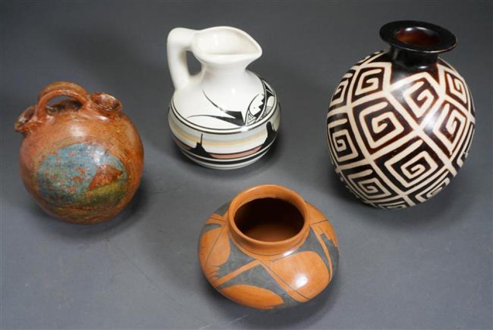 COLLECTION OF FOUR POTTERY