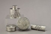Collection of Four Silver Boxe