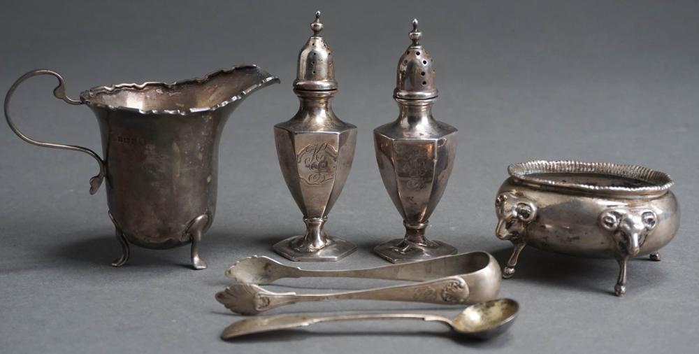COLLECTION OF FOUR SILVER