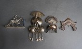 COLLECTION OF FOUR SILVER OBJE
