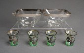 COLLECTION OF FOUR SILVER OVER