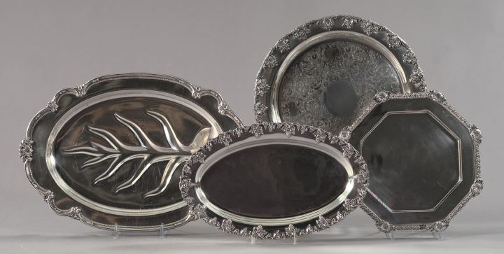 Collection of Four Silverplate