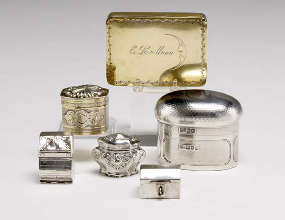 Collection of Four Small Silver