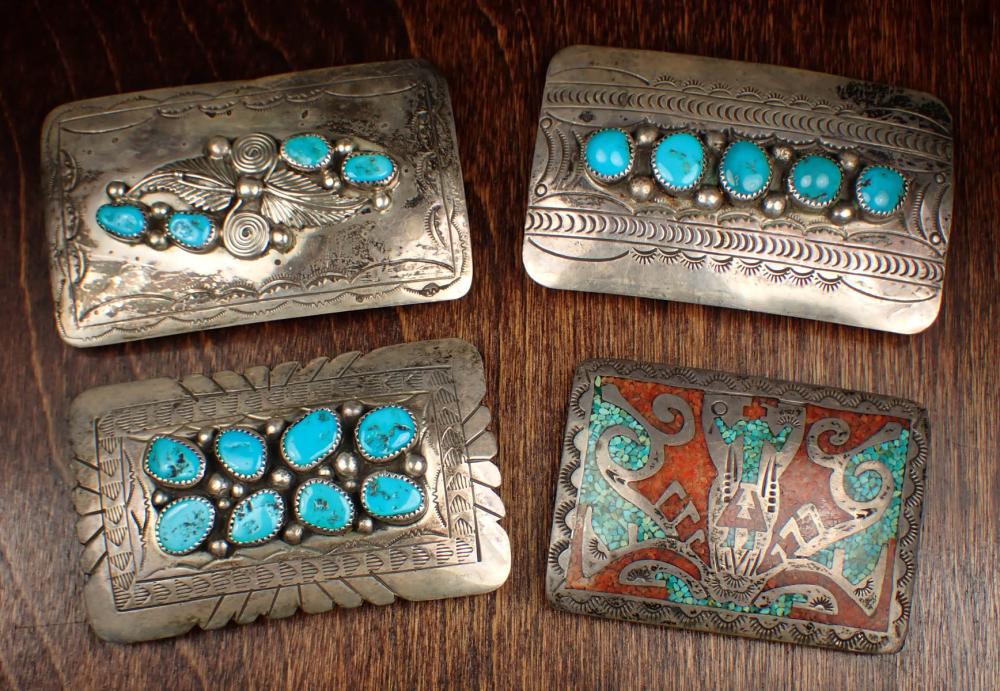 COLLECTION OF FOUR STERLING