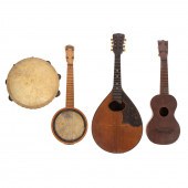 COLLECTION OF FOUR VINTAGE MUS