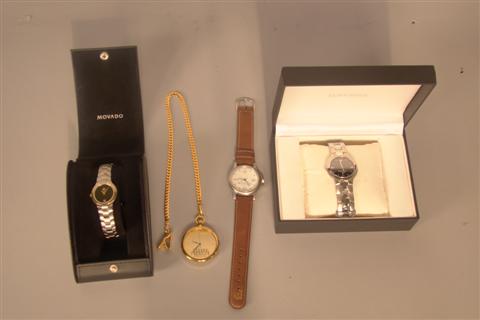COLLECTION OF FOUR WATCHES to