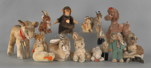Collection of fourteen Steiff