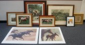 COLLECTION OF FRAMED AND UNFRA