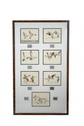 COLLECTION OF FRAMED DUCK STAM