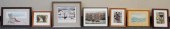 COLLECTION OF FRAMED PRINTS AN