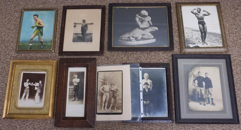 COLLECTION OF FRAMED WORKS OF