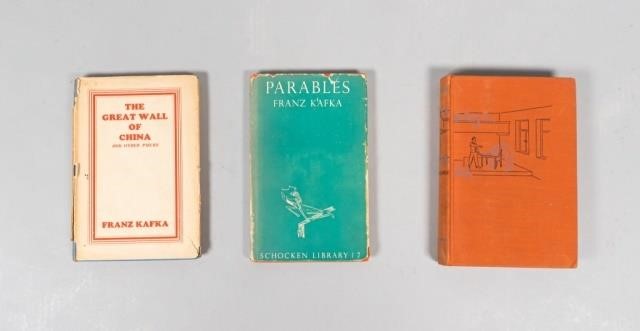 COLLECTION OF FRANZ KAFKA NOVELS3