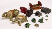 COLLECTION OF FROGS WITH TWO A
