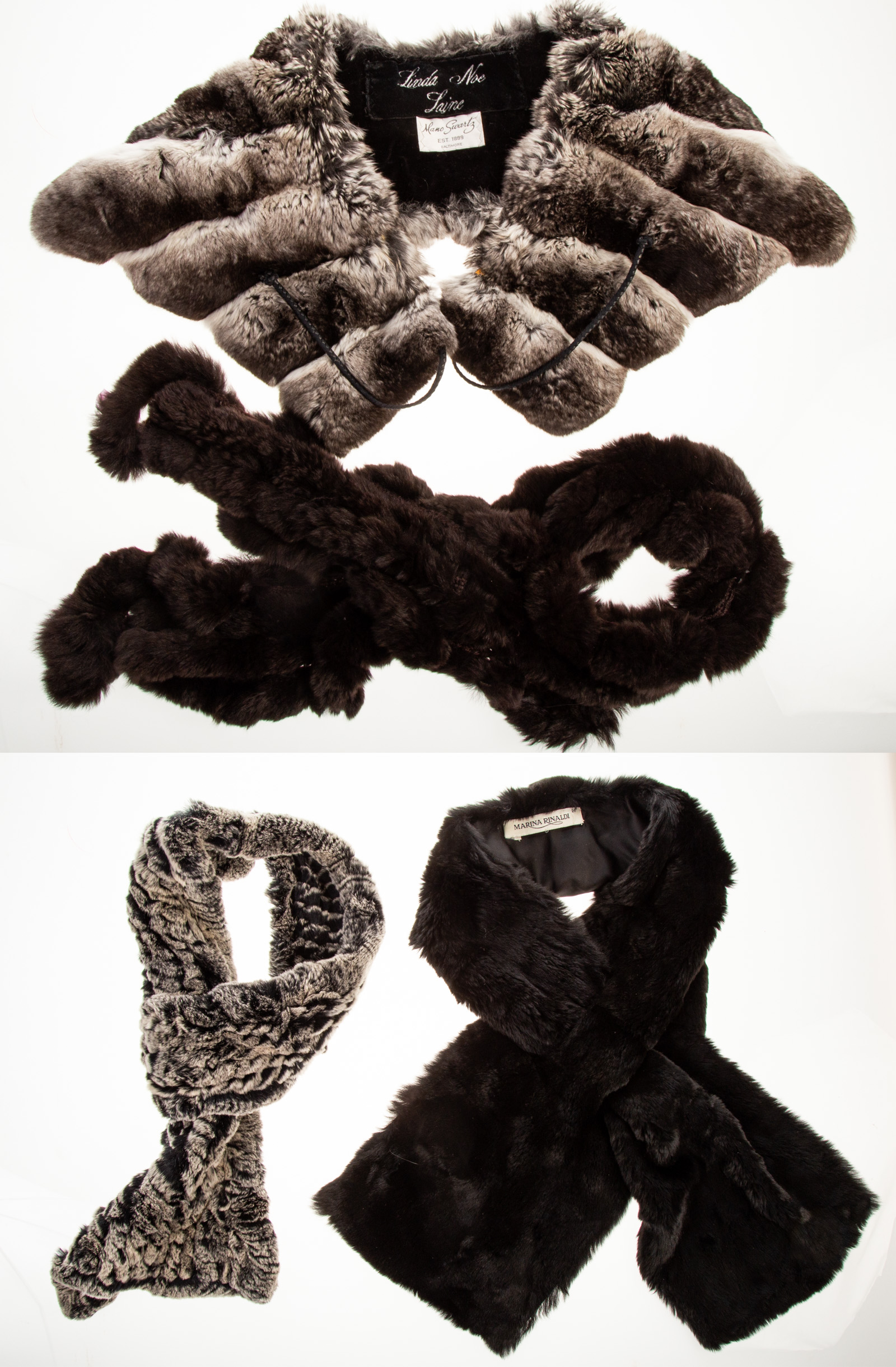 COLLECTION OF FUR ACCESSORIES