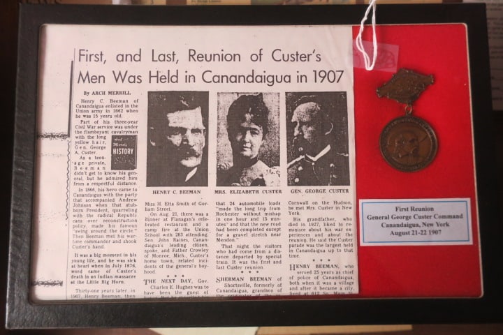 COLLECTION OF GENERAL CUSTER, CIVIL