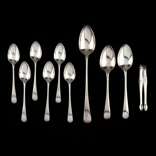 COLLECTION OF GEORGE III SILVER