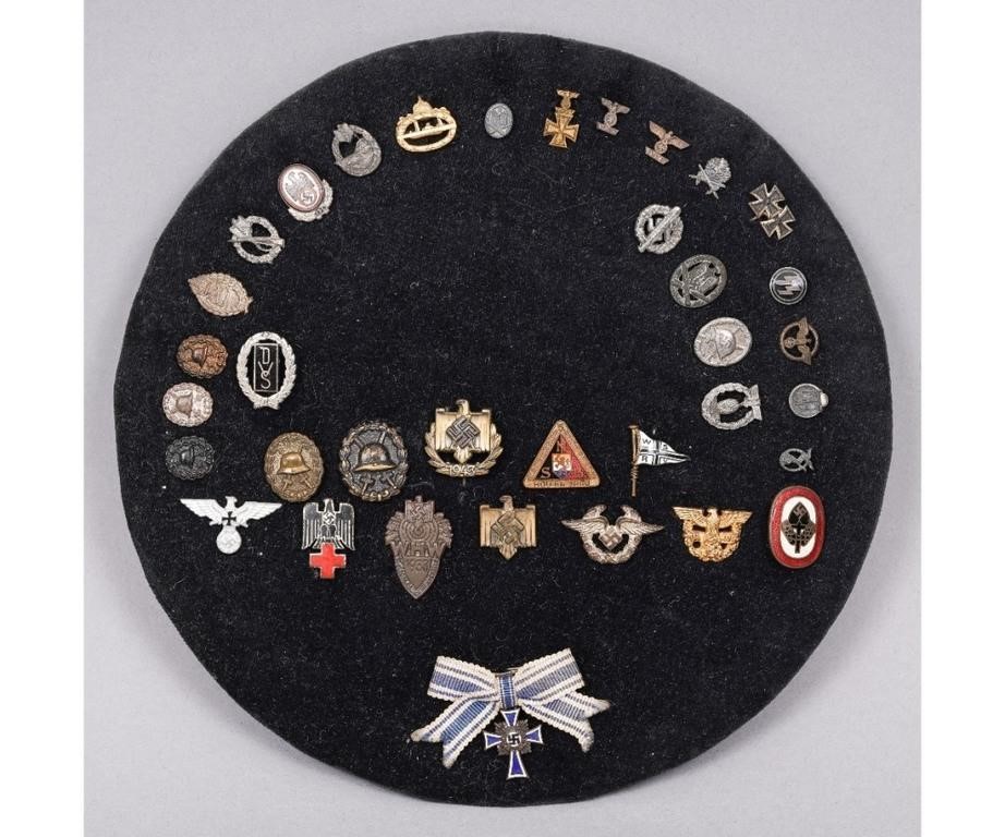 Collection of German WWII miniature
