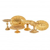 COLLECTION OF GILT AND ORMOLU