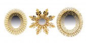 Collection of giltwood mirrors