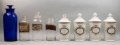 COLLECTION OF GLASS AND PORCEL