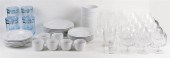 COLLECTION OF GLASS, PLASTIC A