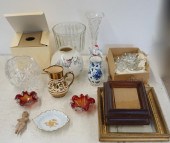 COLLECTION OF GLASS, PORCELAIN