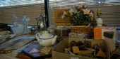 COLLECTION OF GLASSWARE AND SI