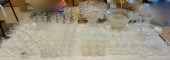 COLLECTION OF GLASSWARE INCLUD