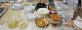 COLLECTION OF GLAZED CERAMIC F