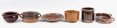 COLLECTION OF GLAZED POTTERY C