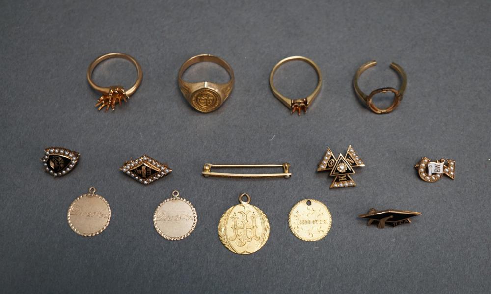 COLLECTION OF GOLD