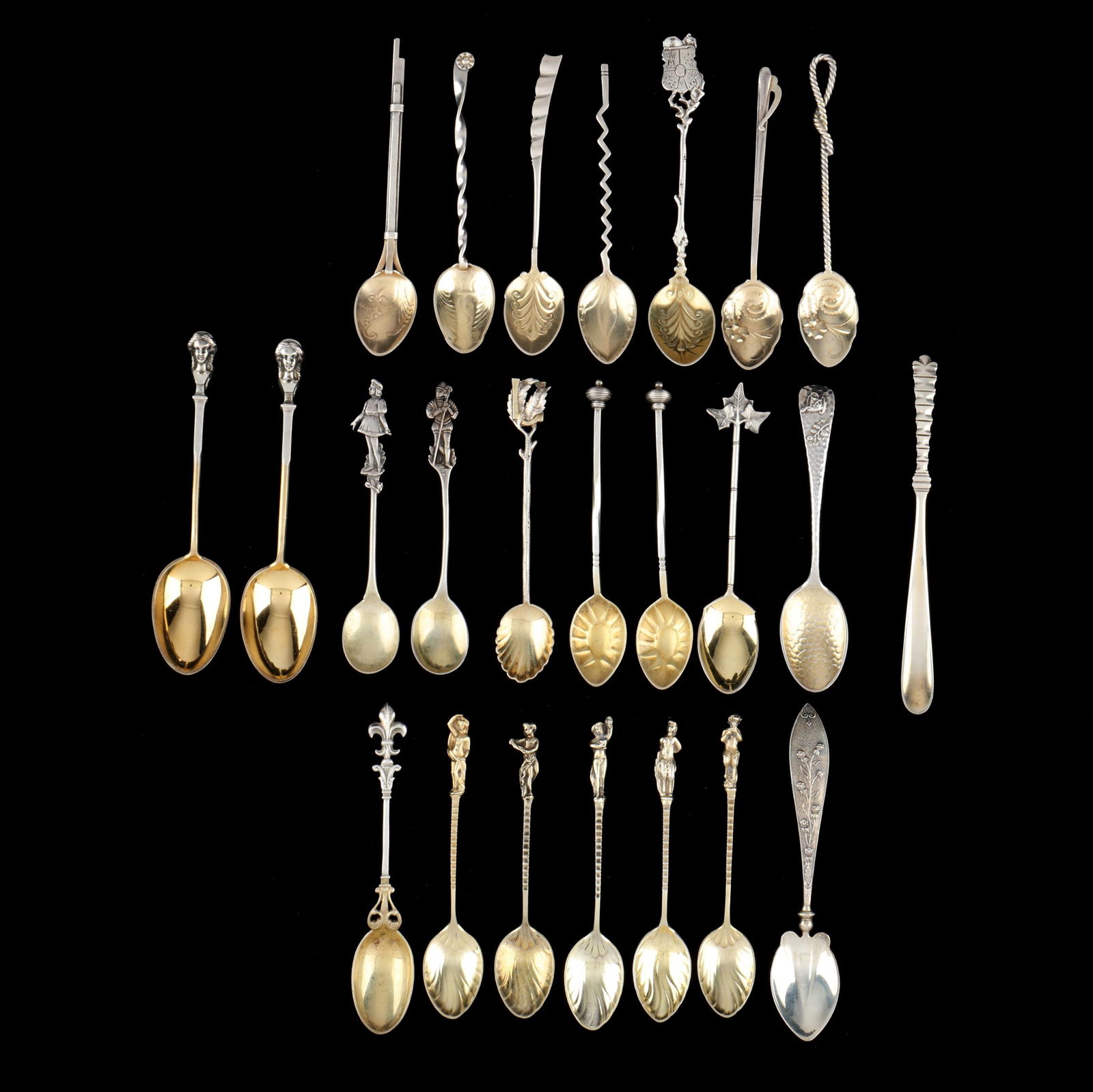 COLLECTION OF GORHAM SILVER