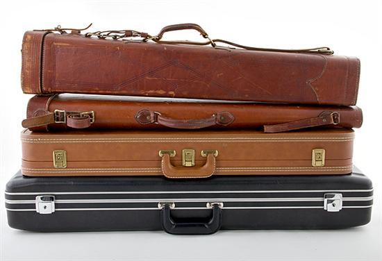 Collection of gun cases Browning