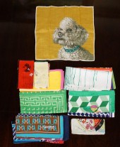 COLLECTION OF HANDKERCHIEFS, I