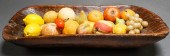 COLLECTION OF HARDSTONE FRUIT
