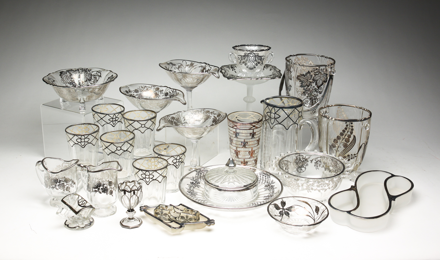 COLLECTION OF HEISEY SILVER